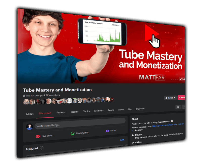 Tube Mastery and Monetization