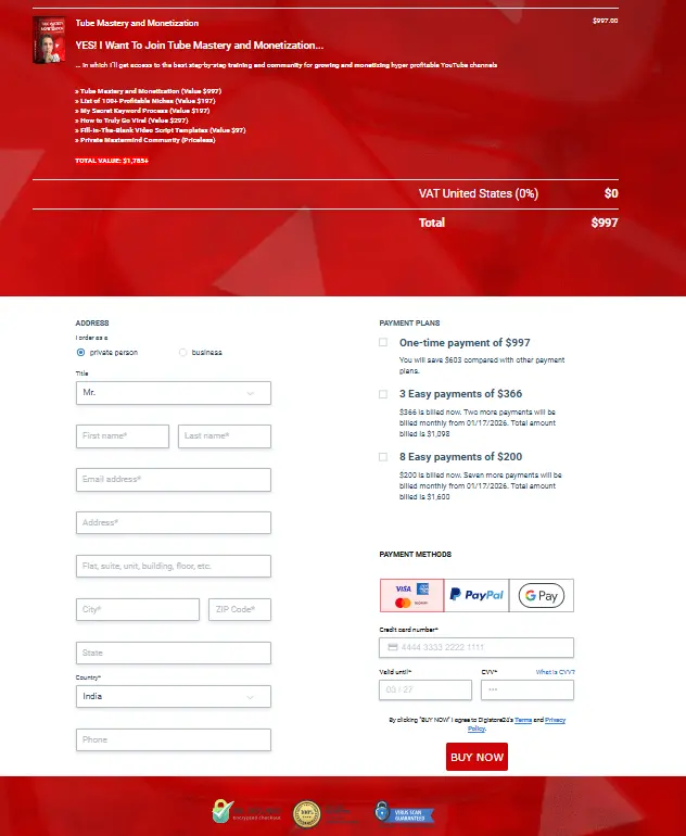 Tube Mastery and Monetization